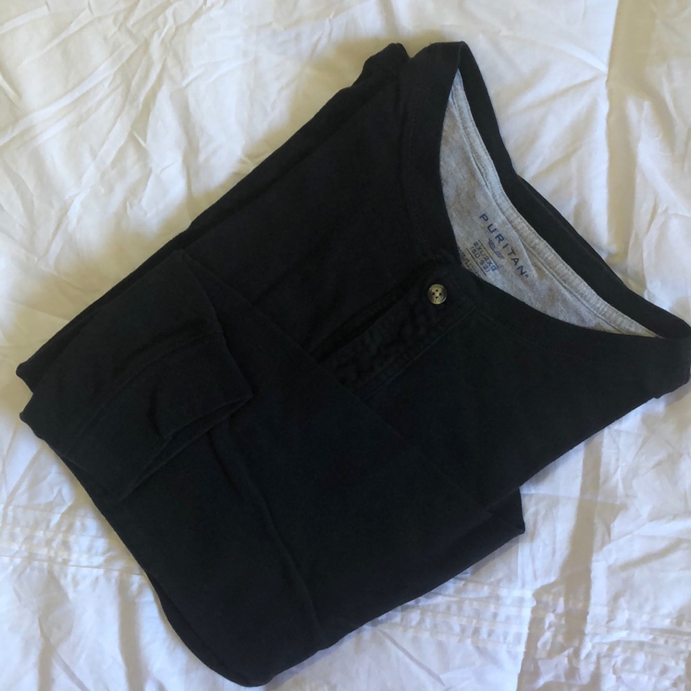 Puritan black shirt size XXL